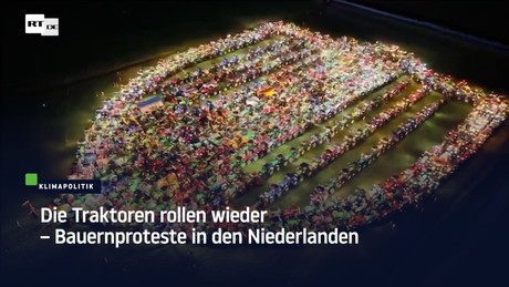 Die Traktoren rollen wieder – Bauernproteste in den Niederlanden
