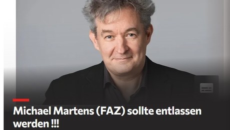 "Mehr Russen töten": Online-Petition gegen FAZ-Journalist Martens wieder freigeschaltet