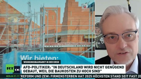 Wohnungsbau in der Krise: AfD-Politiker kritisiert "regierungsgemachte Kosten"