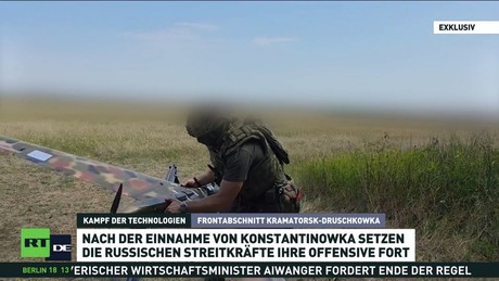 Exklusiv: Russische Drohneneinheit im Einsatz bei Kramatorsk