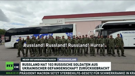 Russland und Ukraine tauschen jeweils 103 Kriegsgefangene aus