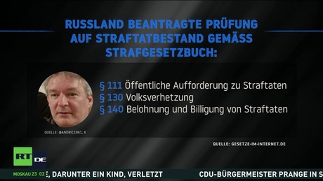 "Mehr Russen töten": Russland schreibt FAZ-Korrespondenten zur Fahndung aus