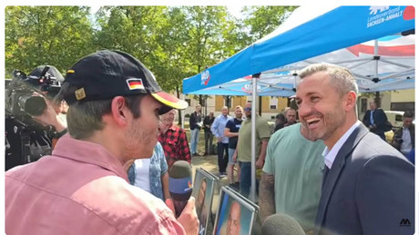 Punktsieg für die AfD: Siegmunds Teflon-Taktik lässt ZDF-Mann keine Chance
