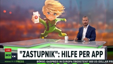 "Zastupnik" – SOS-App für Kinder in Not