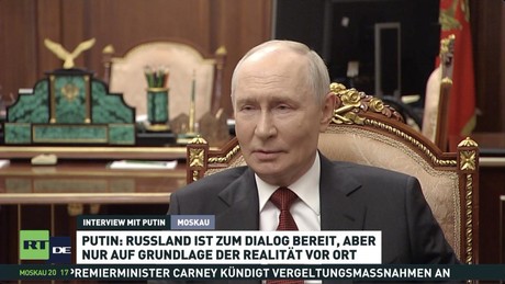 Putin-Interview: Moskau signalisiert Gesprächsbereitschaft – unter Bedingungen