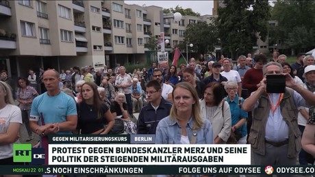 Proteste gegen Merz in Berlin – Kanzler fällt im Politbarometer auf neuen Tiefstwert