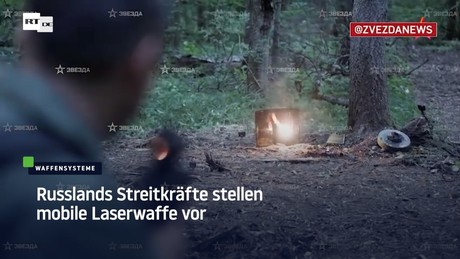 Russlands Streitkräfte stellen mobile Laserwaffe vor