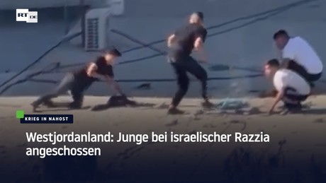 Westjordanland: Junge bei israelischer Razzia angeschossen