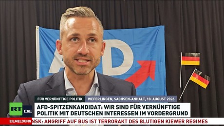 Vor Landtagswahl: Siegmund fordert neue Russland-Politik und günstigere Energie