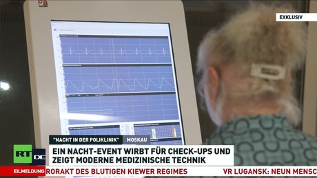 "Nacht in der Poliklinik": Moskau verbindet Gesundheitsvorsorge mit Kunst und Kultur
