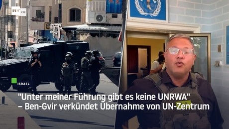 "Unter meiner Führung gibt es keine UNRWA" – Ben-Gvir verkündet Übernahme von UN-Zentrum
