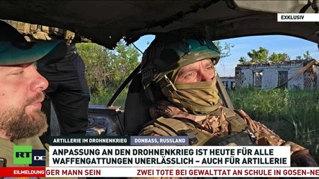 Exklusiv aus dem Donbass: So verändert der Drohnenkrieg die russische Artillerie