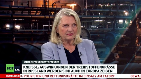 Kneissl über hohe Dieselpreise: Europas Abkehr von russischer Energie hat ihren Preis