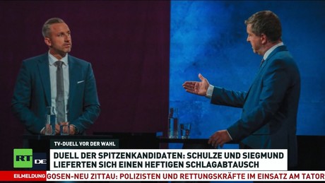 Schulze gegen Siegmund: Politikexperte kritisiert Berichterstattung über TV-Duell