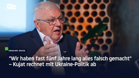 "Wir haben fast fünf Jahre lang alles falsch gemacht" – Kujat rechnet mit Ukraine-Politik ab