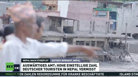 Sturzflut in Nepal: Hunderte Tote – auch Deutsche werden vermisst