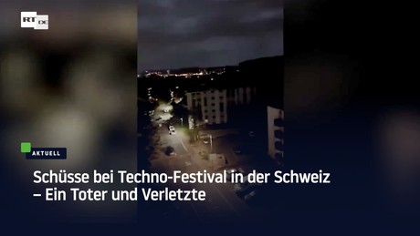 Schüsse bei Techno-Festival in der Schweiz – Ein Toter und Verletzte