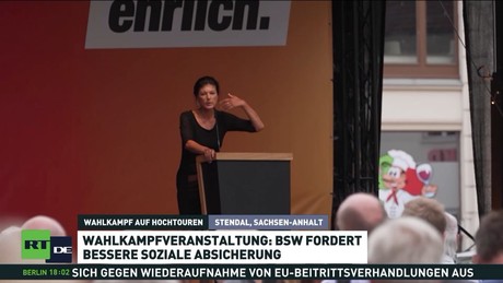 Endspurt in Sachsen-Anhalt: BSW und AfD werben um Wähler