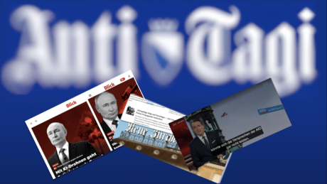 Anti-Tagi: Medien-Watchdog mit Biss – heute: NZZ-Russland-Lügen, Blick-Hysterie, SRF-AfD-Bashing