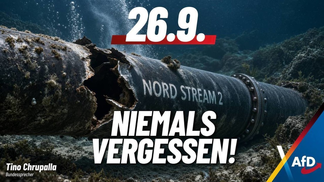 26. September 2022: Unbekannte sprengen Nord Stream - Fall weiter ungeklärt