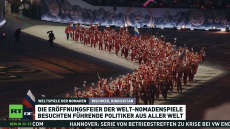 Weltspiele der Nomaden in Kirgisistan eröffnet