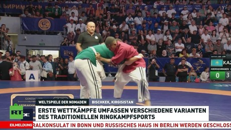 3.000 Sportler aus 100 Ländern: Weltspiele der Nomaden in vollem Gange
