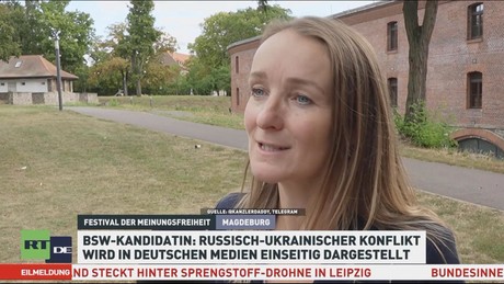 Vor der Landtagswahl: BSW setzt in Magdeburg auf Meinungsfreiheit