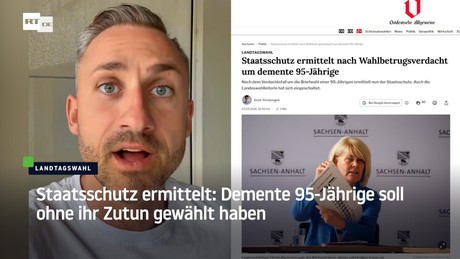Staatsschutz ermittelt: Demente 95-Jährige soll ohne ihr Zutun gewählt haben