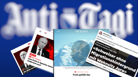 Anti-Tagi: Medien-Watchdog mit Biss – heute: Blick-Putin-Lüge, Hans-Ueli in der Zeit, Mike Müller X