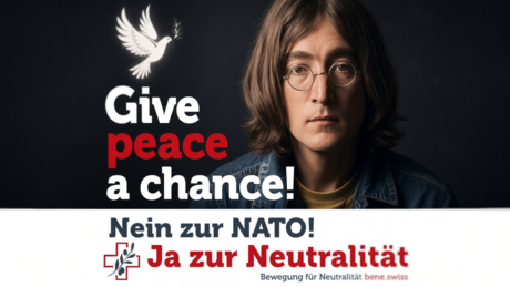 Schweiz macht John Lennon zum Wahlkämpfer