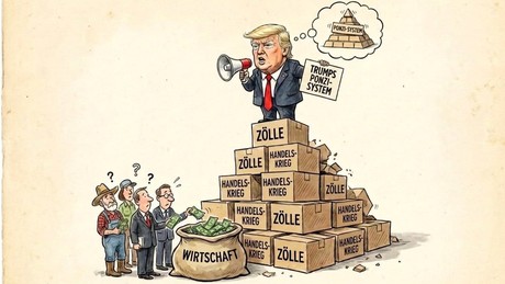 Ponzi-System: Trumps Zollplan blutet die USA finanziell aus