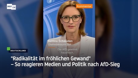 "Radikalität im fröhlichen Gewand" – So reagieren Medien und Politik nach AfD-Sieg