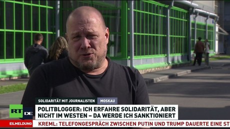 "Im Westen kaum gefeiert" – Thomas Röper zum Tag der Solidarität der Journalisten
