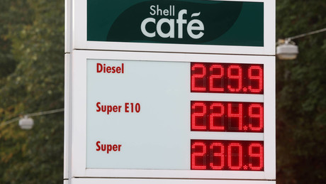 Ohne Steuern läge Diesel in Deutschland bei 95 Cent pro Liter