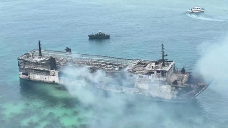 Philippinen: Fünf Tote, mehr als 80 Vermisste nach Fährbrand