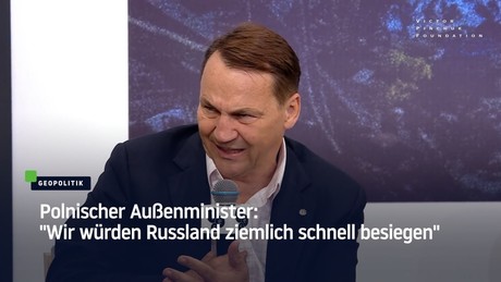 Polnischer Außenminister: "Wir würden Russland ziemlich schnell besiegen"