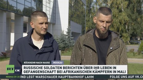 Nach 755 Tagen frei: Russische Soldaten sprechen über ihre Haft in Mali