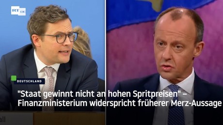 "Staat gewinnt nicht an hohen Spritpreisen" – Finanzministerium widerspricht früherer Merz-Aussage