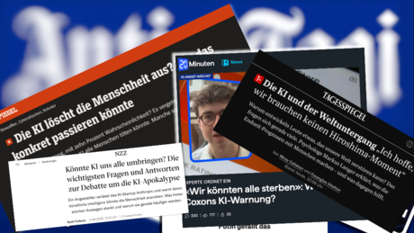 Anti-Tagi: KI als Weltuntergang – wie Medien Panik machen