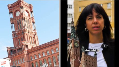 Will sie in Danzig regieren? Linke-Spitzenkandidatin Eralp verwechselt Rathäuser im Werbespot