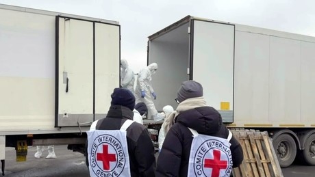 Liveticker Ukraine-Krieg: Moskau und Kiew tauschen erneut gefallene Soldaten aus