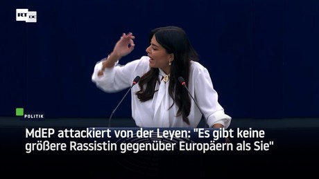 Schlimmer als Merkel – griechische EU-Abgeordnete wirft von der Leyen Zerstörung Europas vor