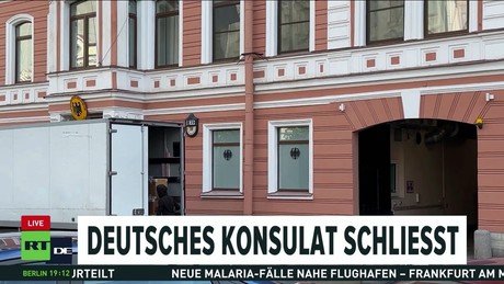 Diplomatische Spiegelmaßnahme: Deutsches Konsulat in Sankt Petersburg schließt