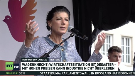 BSW fordert Neustart der Energiebeziehungen zu Russland