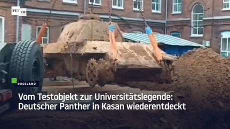 Vom Testobjekt zur Universitätslegende: Deutscher Panther in Kasan wiederentdeckt