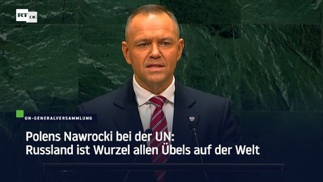 Polens Nawrocki bei der UN: Russland ist Wurzel allen Übels auf der Welt