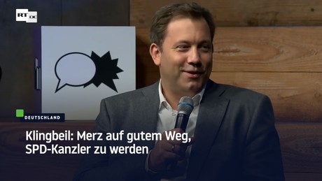 Klingbeil: Merz auf gutem Weg, SPD-Kanzler zu werden