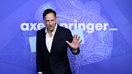 Springer-Chef verleiht Palantir-Gründer Peter Thiel "Demokratiepreis"