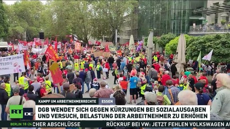 Bundesweiter Aktionstag: Gewerkschaften mobilisieren Zehntausende gegen Sozialabbau