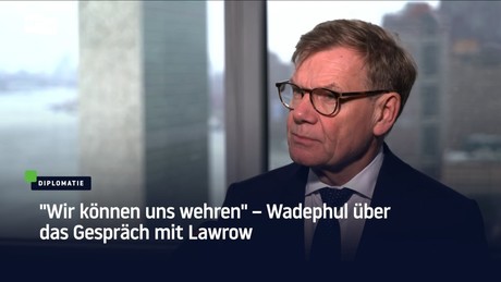 "Wir können uns wehren" – Wadephul über das Gespräch mit Lawrow